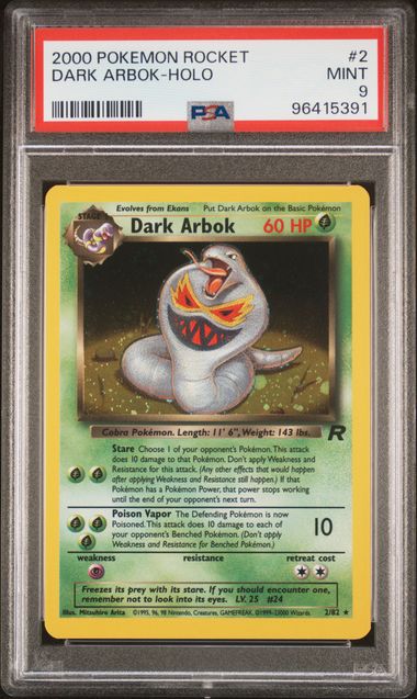 Dark Arbok - Holo 2/82 Team Rocket 96415391