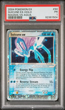Suicune ex 94/95 Team Magma vs Team Aqua PSA 1 92361504