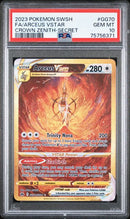 Arceus VSTAR GG70 Crown Zenith Galarian Gallery PSA 10 75756371