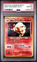 Light Arcanine 59 JPN Neo Destiny Holo PSA 10 118580370