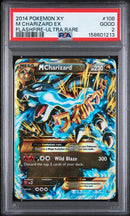 M Charizard EX 108/106 XY Flashfire PSA 2 158601213