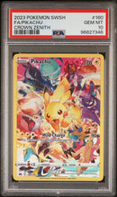 Pikachu 160/159 Crown Zenith PSA 10 96827346