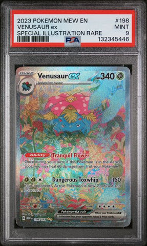 Venusaur ex 198/165 S&V: 151 PSA 9 132345446
