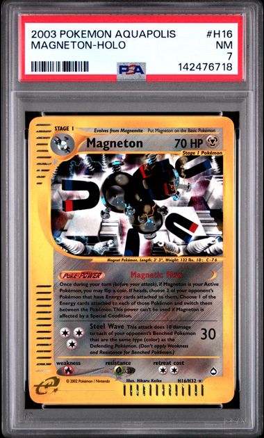 Magneton - Holo H16/H32 Aquapolis PSA 7 142476718