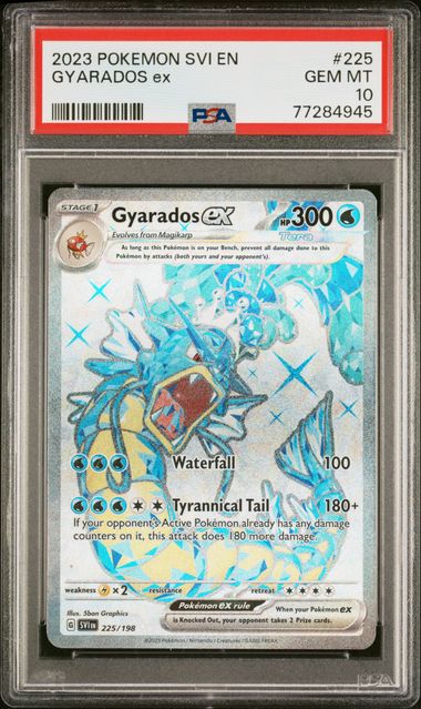 Gyarados ex 225/198 Scarlet & Violet Base Set PSA 10 77284945