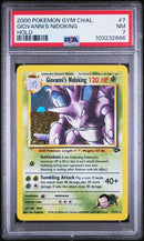 Giovanni's Nidoking 7/132 Gym Challenge PSA 7 103232666