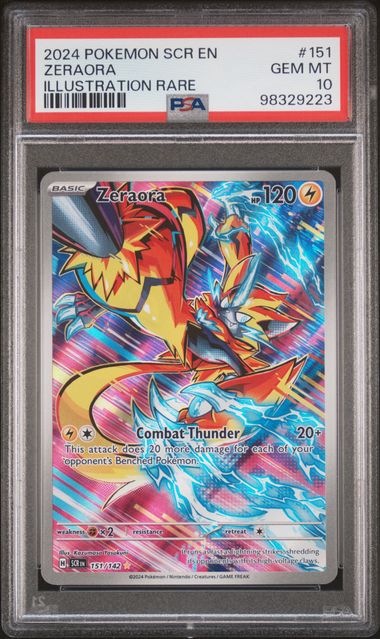 Zeraora 151/142 Stellar Crown PSA 10 98329223