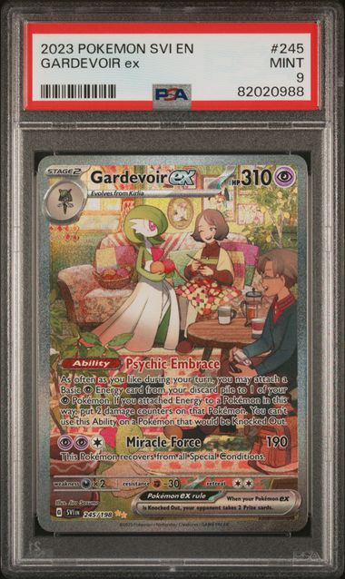 Gardevoir ex 245/198 Scarlet & Violet PSA 9 82020988