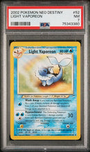 Light Vaporeon 52/105 Neo Destiny PSA 7 75343380