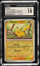 Pikachu 025/165 (Costco Exclusive) Scarlet & Violet: Black Star Promo CGC 10 6013018155