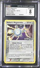 Holon's Magneton (Additional Ink Error) 70/113 EX Delta Species CGC 8 6019594012