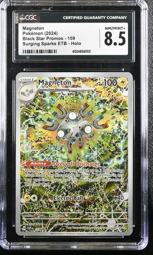 Magneton (159) Black Star Promo CGC 8.5 6024856002