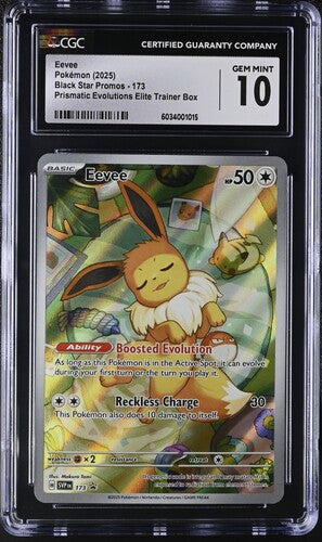 Eevee 173 Scarlet & Violet Black Star Promo CGC 10 6034001015