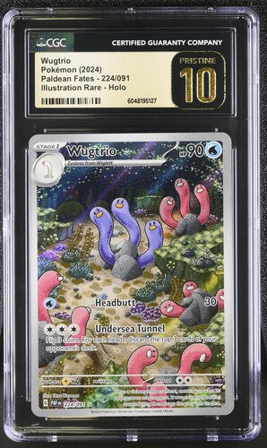 Wugtrio 224/091 Paldean Fates CGC Pristine 10 6048195127