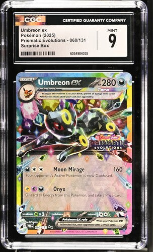 Umbreon ex (Stamped) 060/131 Prismatic Evolutions CGC 9 6054984038