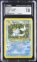 Vaporeon - Holo 12/64 Jungle CGC 10 6060884214