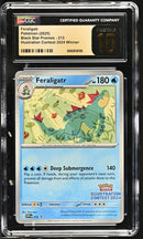 Feraligatr (Illustration Contest 2024 Winner) (213) Black Star Promo CGC Pristine 10 6062618195