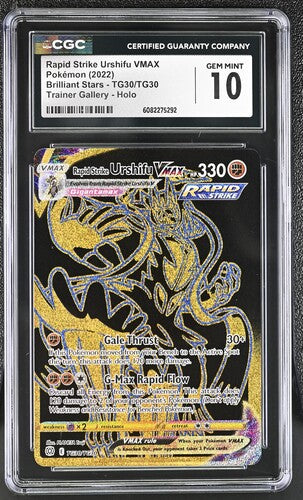 Rapid Strike Urshifu VMAX TG30/TG30 Brilliant Stars CGC 10 6082275292