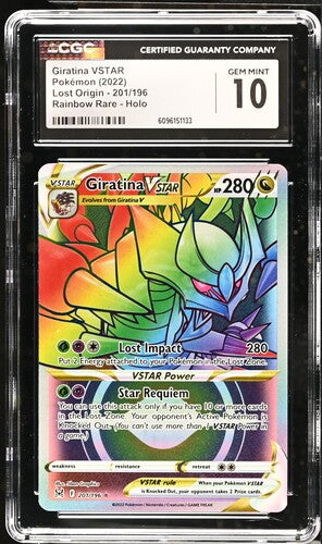 Giratina VSTAR 201/196 Lost Origin CGC 10 6096151133