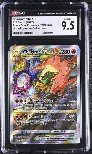 Charizard VSTAR SWSH262 Black Star Promo CGC 9.5 6098102053