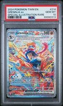 Greninja ex 214/167 Twilight Masquerade PSA 10 99990313