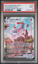 Espeon VMAX 270/264 Sword & Shield: Fusion Strike PSA 9 98230765