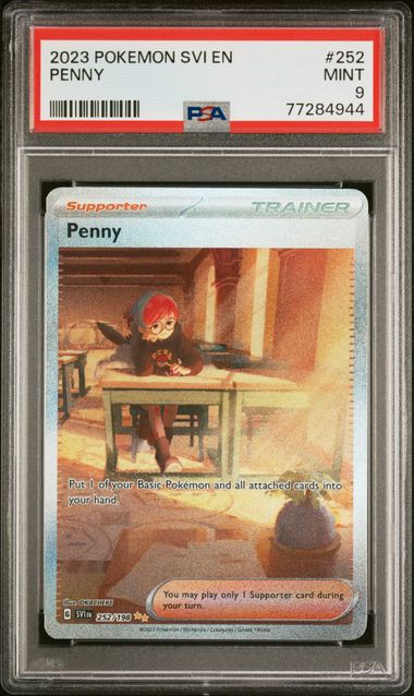 Penny 252/198 Scarlet & Violet Base Set PSA 9 77284944