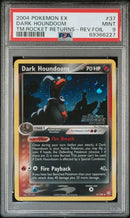 Dark Houndoom - Rev. Holo 37/109 Team Rocket Returns PSA 9 69366227