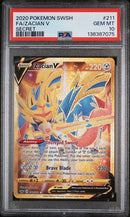 Zacian V 211/202 Sword and Shield PSA 10 136387075