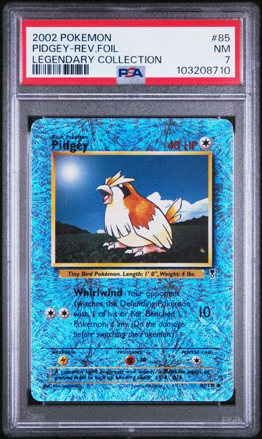 Pidgey 85/110 Legendary Collection Reverse Holo PSA 7 103208710