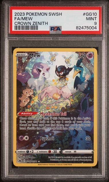 Mew GG10/GG70 Crown Zenith PSA 9 82475004