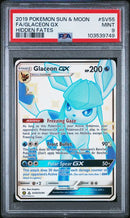 Glaceon GX SV55 Sun & Moon Hidden Fates Full Art PSA 9 103539749