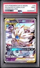 Solgaleo & Lunala GX 75/236 Cosmic Eclipse PSA 9 128360857