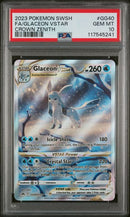 Glaceon VSTAR GG40/GG70 Crown Zenith PSA 10 117545241