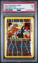 Entei - Rev. Holo (34) Pokemon Movie 3 Promo PSA 1 147949091