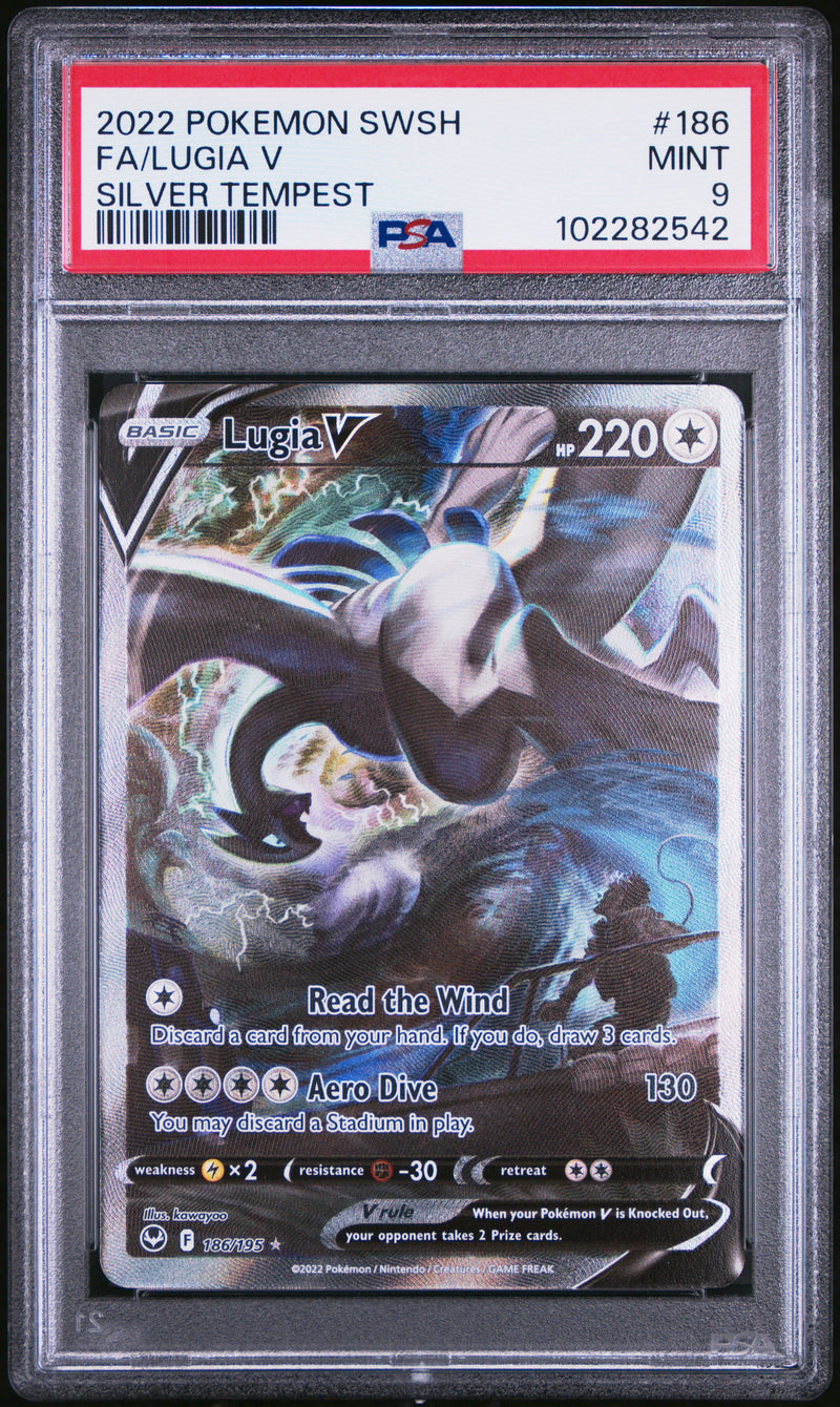 Lugia V 186/195 Silver Tempest PSA 9 102282542