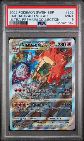 Charizard VSTAR SWSH262 Black Star Promo PSA 9 127621547