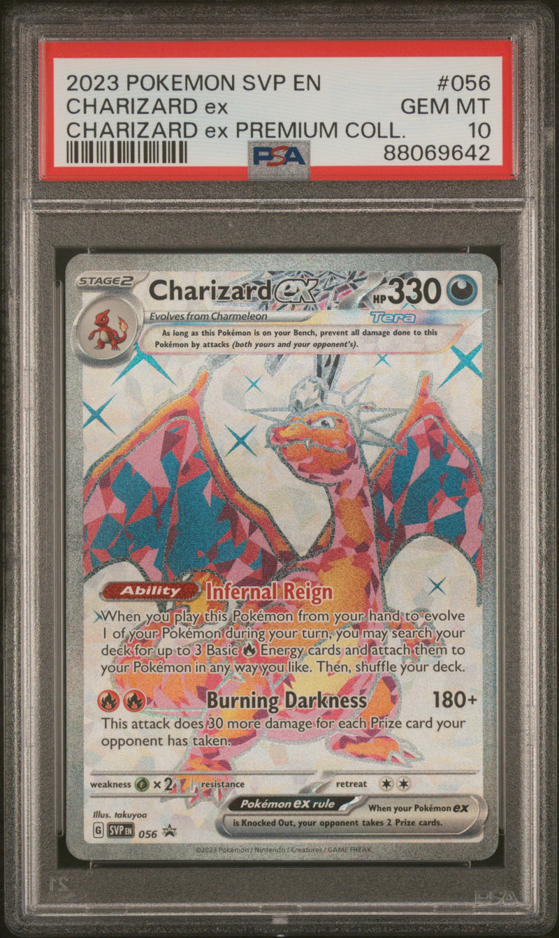 Charizard ex 056 Premium Collection Black Star Promo PSA 10 88069642