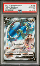 Rayquaza V 194/203 Evolving Skies PSA 10 77081906