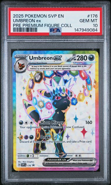 Umbreon ex (176) Black Star Promo PSA 10 147949084