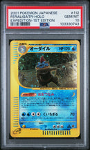 Feraligatr 112/128 JPN Expedition 1st Edition PSA 10 103330743