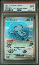 Mew ex 232/091 Paldean Fates PSA 9 111619614