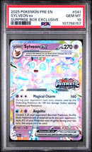 Sylveon ex 041/131 Prismatic Evolutions Surprise Box Exclusive PSA 10 107756157