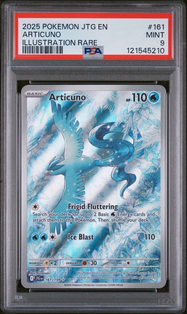 Articuno 161/159 Journey Together PSA 9 121545210