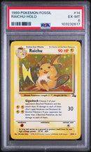 Raichu 14/62 Fossil PSA 6 103232617