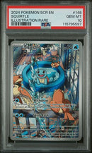 Squirtle 148 Stellar Crown Illustration Rare PSA 10 115795597