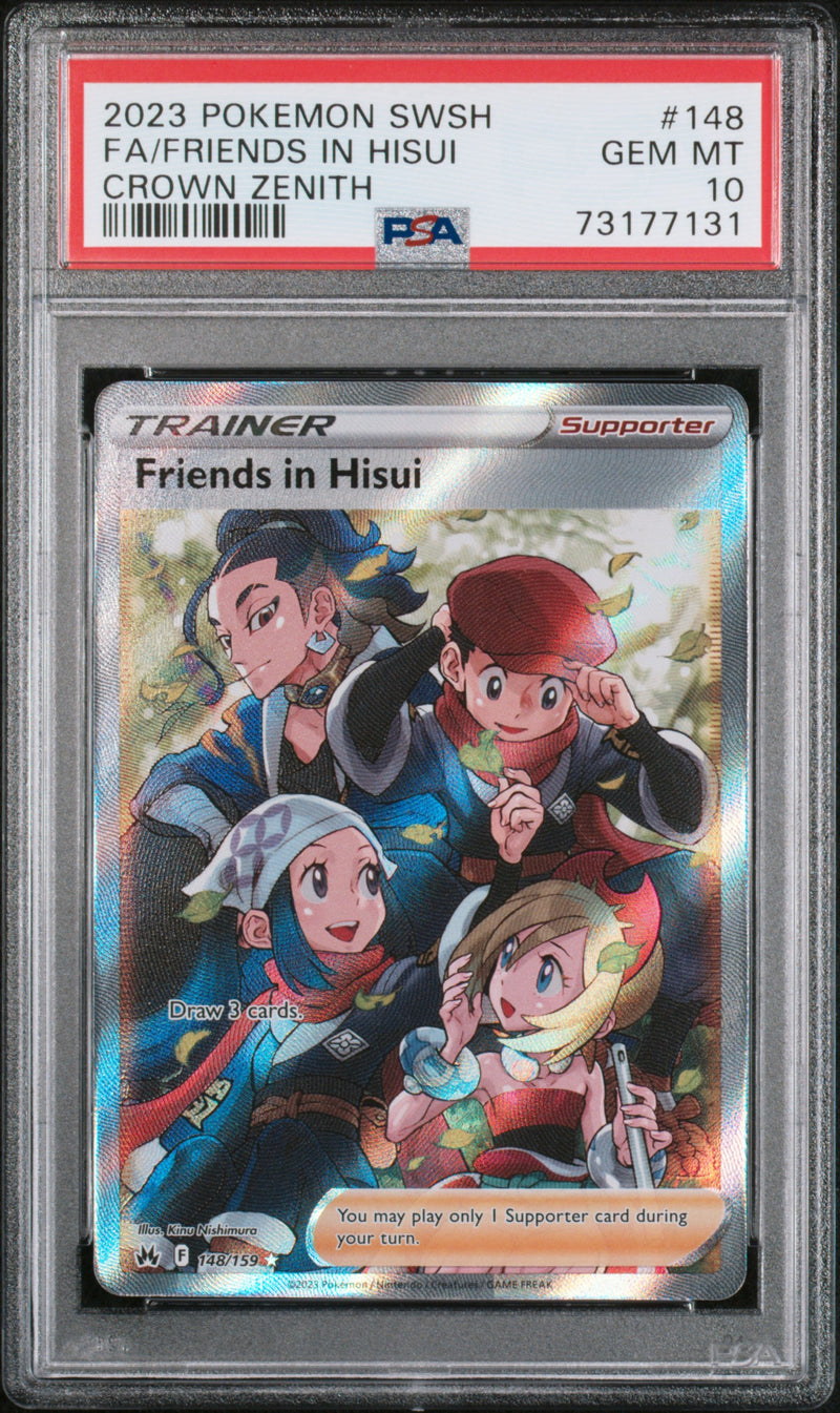 Friends in Hisui 148/159 Crown Zenith PSA 10 73177131
