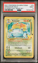 Venusaur 15/102 Celebrations Classic Collection Holo PSA 9 79764708