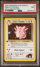 Erika's Clefable 3/132 Gym Heroes 1st Edition PSA 9 100545170