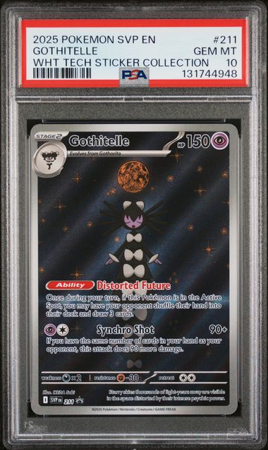 Gothitelle (211) Black Star Promo PSA 10 131744948
